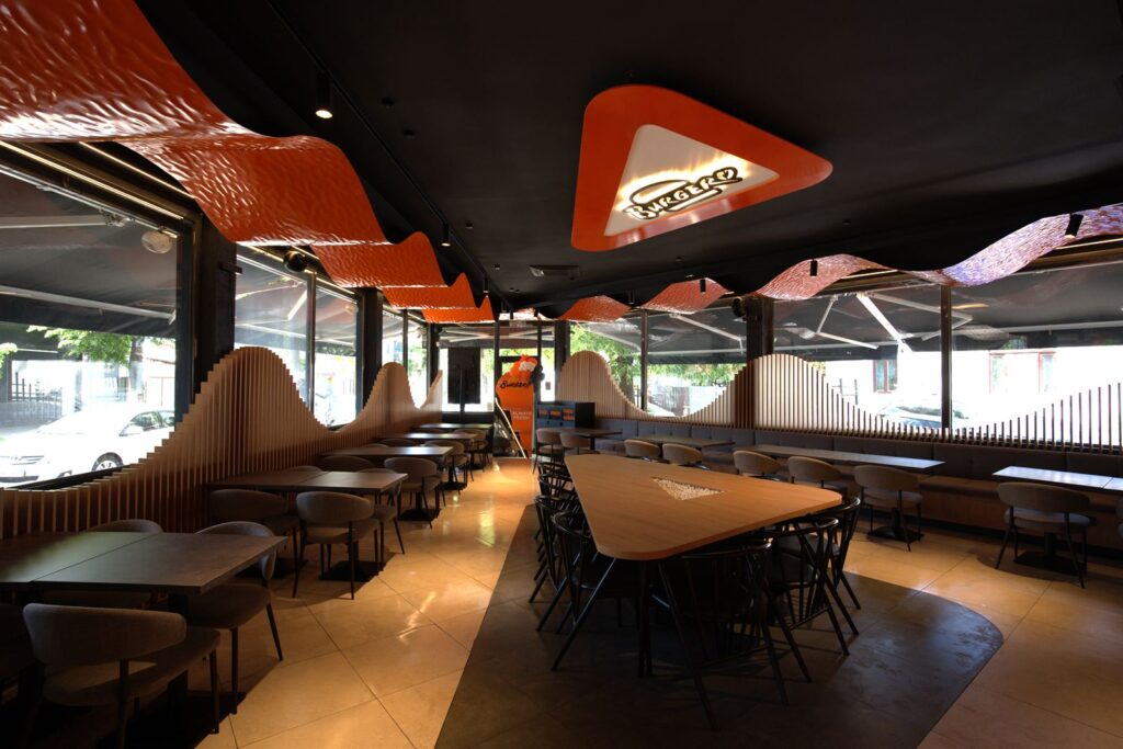 Burgero Brăila – interior local