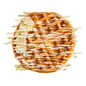 Waffle Ciocolată Albă și Banane