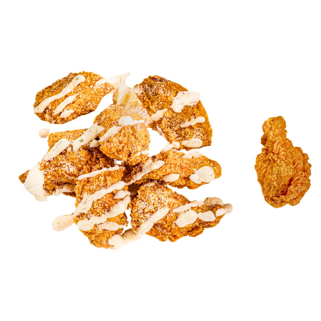 3 Wings Usturoi & Parmesan + Cartofi